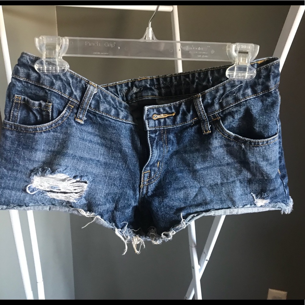 Mossimo Low Rise denim Short Shorts